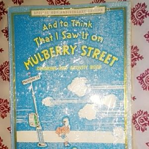 Unopened mulberry st coloring / activity